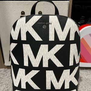 SOLD Michael Kors Cindy logo backpack